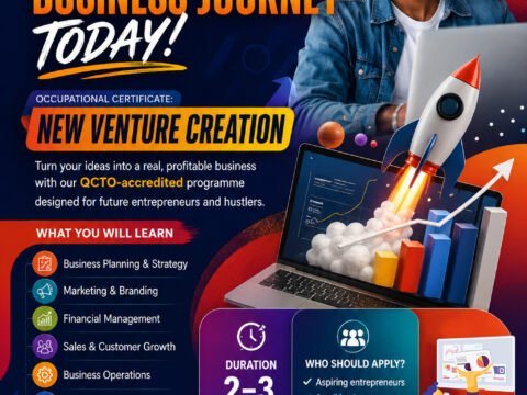 Graphic poster for a course